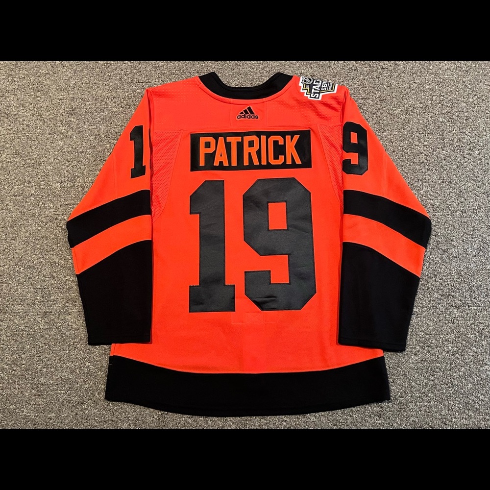 Nolan Patrick - Philadelphia Flyers - 2019 Adidas Stadium Series Jersey sz 50 M